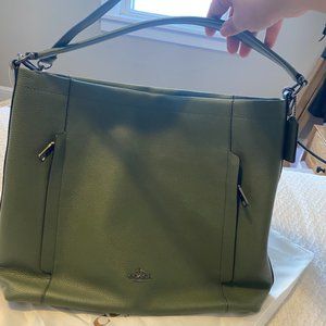 NWT Coach Scout Hobo Crossbody Olive Green Purse